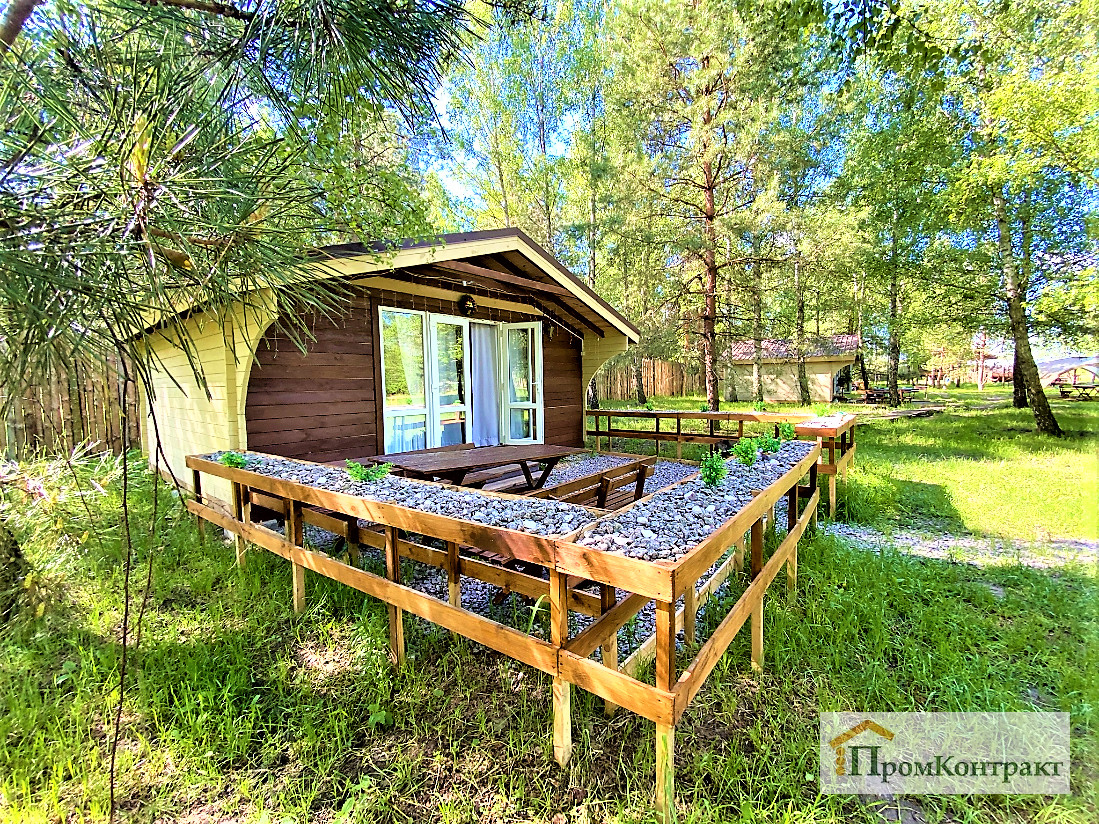 Будинок з профільованого бруса 5.2x3.8м від виробника Thermowood Production Ukraine