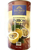 Чай Thurson Passon Fruit листовой с кусочками маракуйи в тубусе