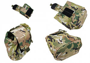 Підсумок для скидання магазинів (MOLLE, на тактичний пояс, розвантаження, РПС) Мультикам