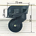 Колісні поворотні блоки для валізи ЧКБ13 - 58 (D=48 mm), фото 4
