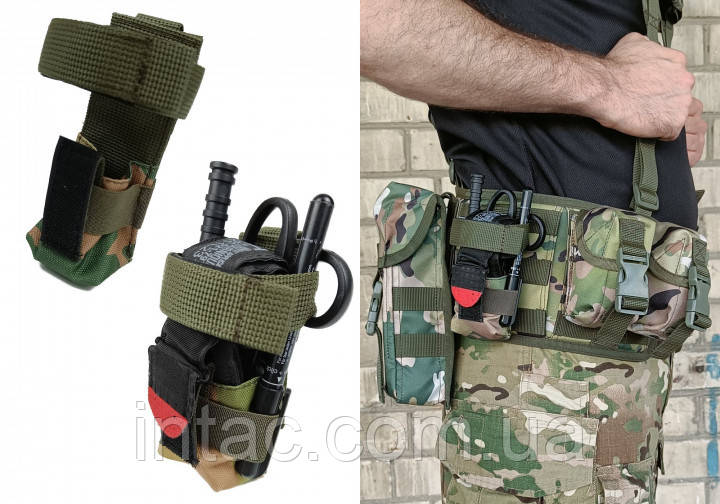 Підсумок під турникет (MOLLE, CAT, підсумок на розгрузку, жилет, РПС) Мультикам