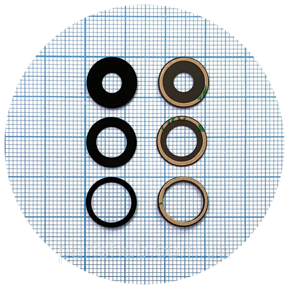 Скло камери Apple iPhone 14 Pro, iPhone 14 Pro Max (оригінал Китай - 3 шт), фото 1