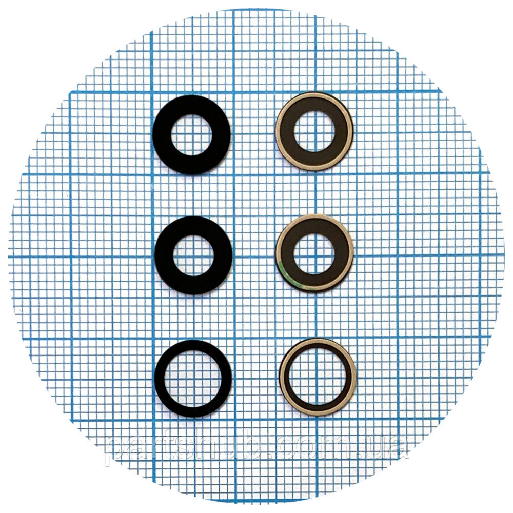 Скло камери Apple iPhone 11 Pro, iPhone 11 Pro Max (оригінал Китай - 3 шт), фото 1