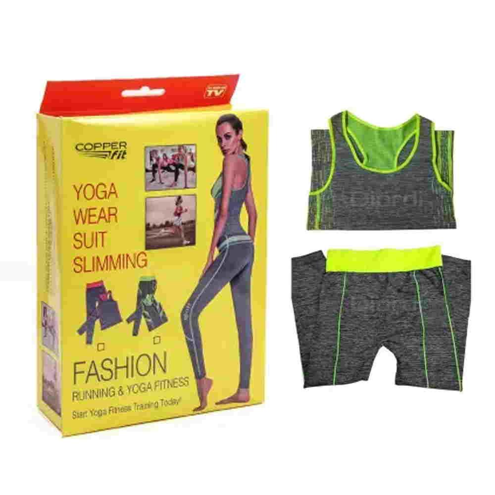 Костюм для йоги-майка + лосини Yoga Wear Suit Slimming Y-11