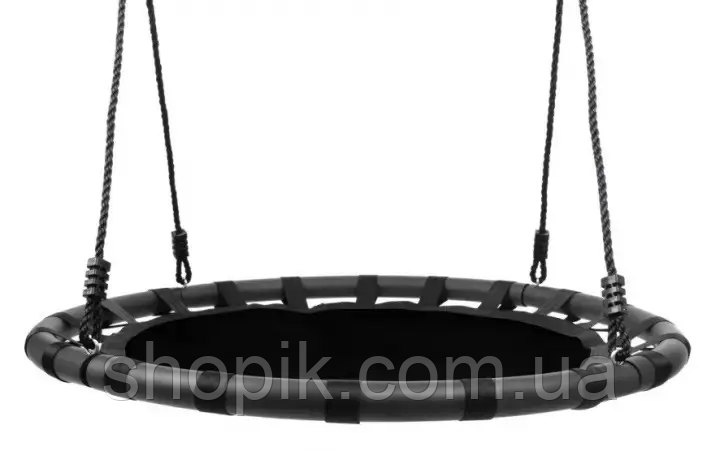 Гойдалка гніздо для дітей 60 см WCG Ring, Гойдалка кругла підвісна Shopik