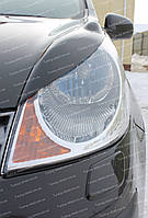 Вії Ніссан Ноут (накладки на передні фари Nissan Note дорестайл)