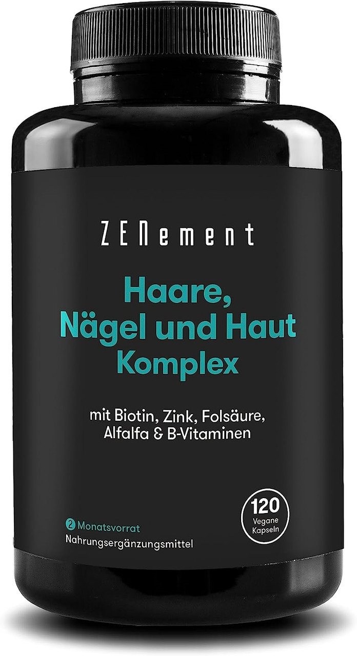 Вітаміни для волосся, нігтів і шкіри Zenement - 120 капсул