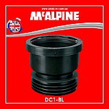 Каналізаційна з'єднувальна муфта врізка 110 мм DC1-BL McAlpine, фото 4