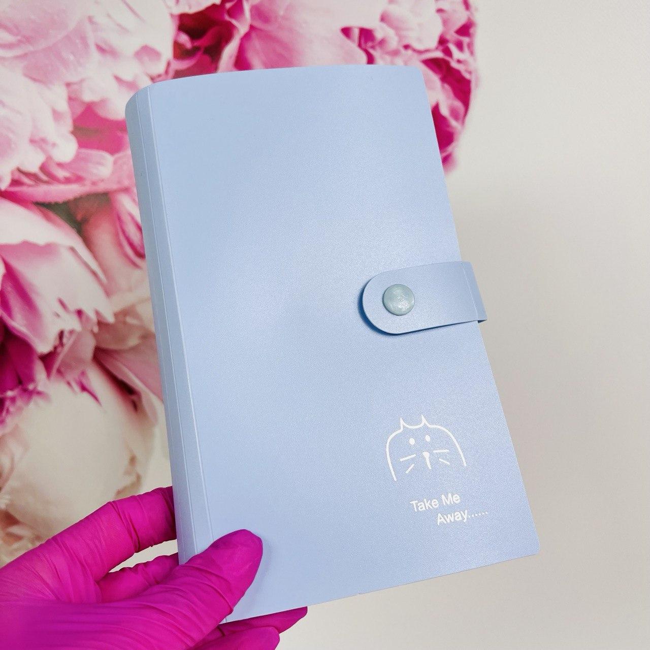 Альбом для слайдерів "Кіт" синійна 240 слайдерів, фото 1