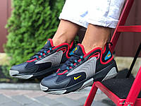 Женские стильные демисезонные кроссовки черные Nike Zoom 2K , зум только 38 39 40 размер