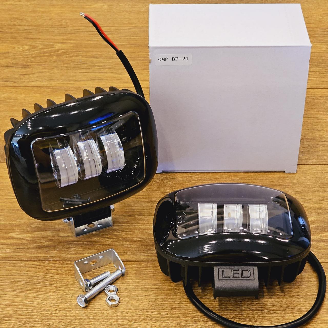 Фара LED 45W діода квадратна, фото 1