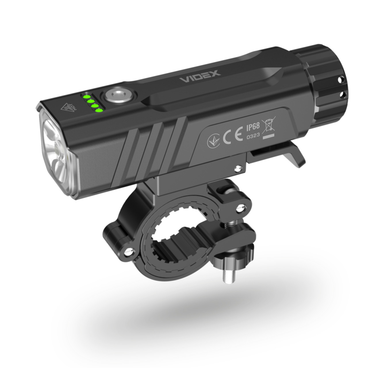 Професійна Велофара VIDEX VLF-BA286 2000Lm 5000K | Дальність 225м | TIR-оптика | USB-C | IP68, фото 1