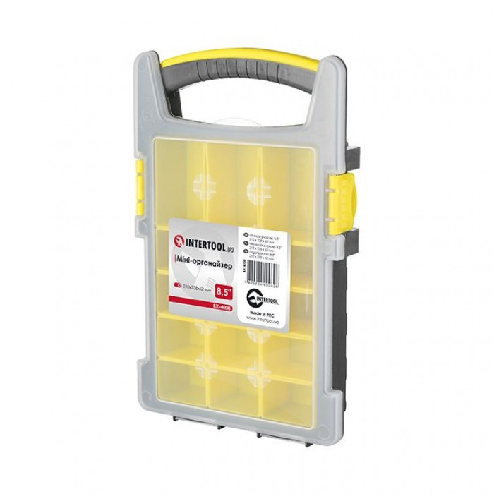Мініорганайзер 8.5" 210x338x62 мм INTERTOOL BX-4008, фото 1
