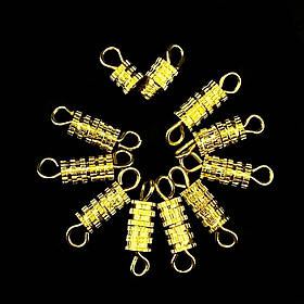 Застібки для браслетів (закрутка) золото