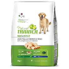 Корм сухий для дорослих собак великих порід з курятиною NATURAL TRAINER DOG 3 кг