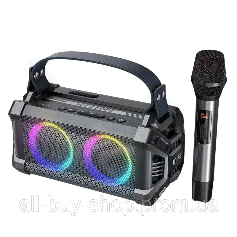 Купить Колонка Mifa WildRock black 60 Вт Bluetooth 5.0 МІКРОФОН, цена ...
