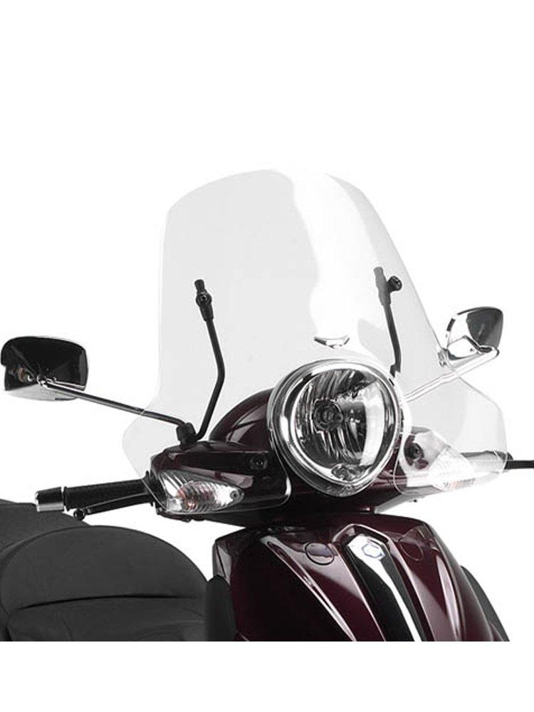 Вітрове скло Givi для Piaggio Beverly Tourer 125 125-250-300-400 (08-10) прозоре, фото 1