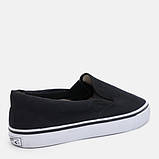 Жіночі сліпони чорні текстильні великого розміру 25,5см, фото 6