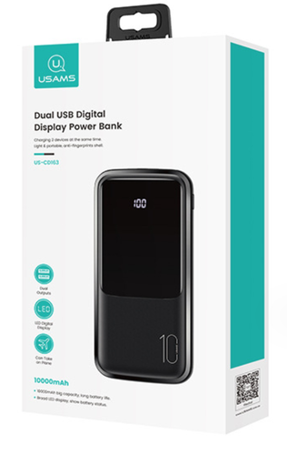 Повербанк портативний акумулятор Usaws US-CD163 PB58 10000 mAh*