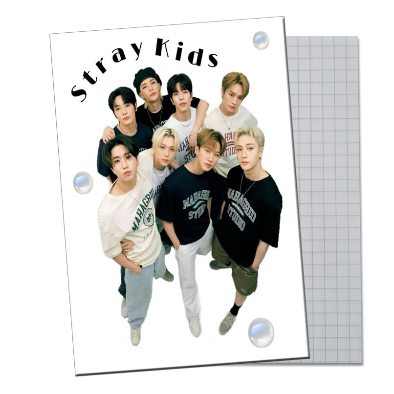 Зошит Стрей Кідс 48листів/Тітрадка Card Stray Kids 48 аркушів 03, фото 1