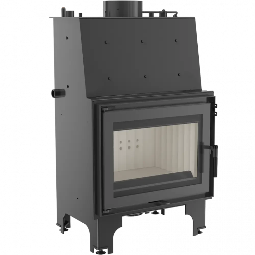 Камінна топка Kratki AQUARIO Z10 PW (10,0 кВт) з водяним контуром, фото 1