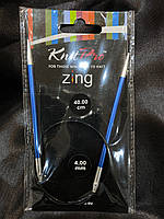 47069 Спиці кругові Zing 40 см, 4.00 мм