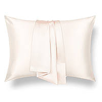 Наволочка для подушки шовкова Love You 50x70 см айворі (5072)