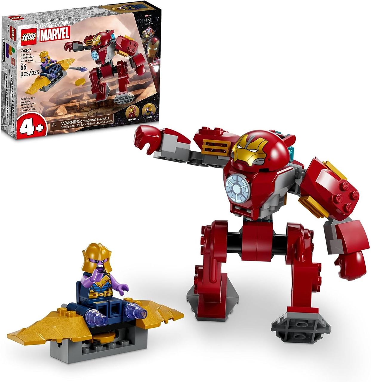 Лего Супергерої Халкбастер Залізної Людини проти Таноса LEGO Super Heroes Marvel 76263