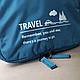 Водонепроникна сумка для засобів догляду з гачком "Travel to go", фото 3