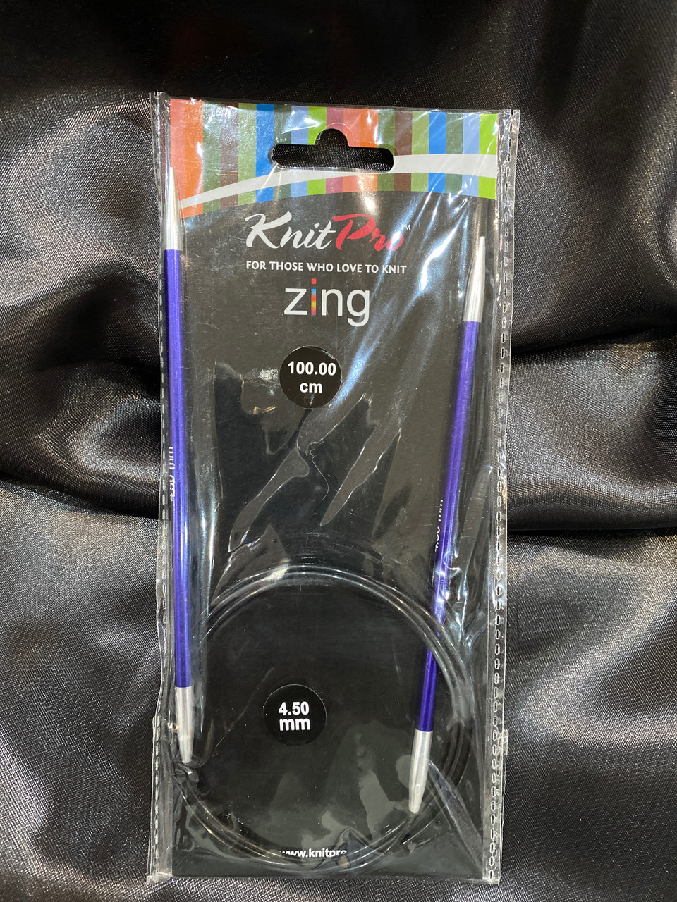 47160 Спиці кругові Zing 4.50 мм, 100 мм