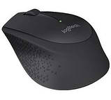 Мишка бездротова LOGITECH M280, 1000 dpi, чорна, фото 4