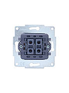 Вимикач прохідний подвійний LEZARD VESNA білий (10 шт./120 шт.), фото 7