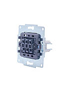 Вимикач потрійний LEZARD VESNA білий (10 шт./120 шт.), фото 5