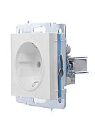 Розетка з/з ПБТ LEZARD VESNA біла (10 шт./120 шт.) (без рамки), фото 4