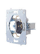 Розетка з/з з кришкою ПБТ LEZARD VESNA біла (10 шт./120 шт.) (без рамки), фото 2