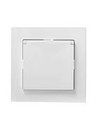 Розетка з/з з кришкою ПБТ LEZARD VESNA біла (10 шт./120 шт.) (без рамки), фото 4