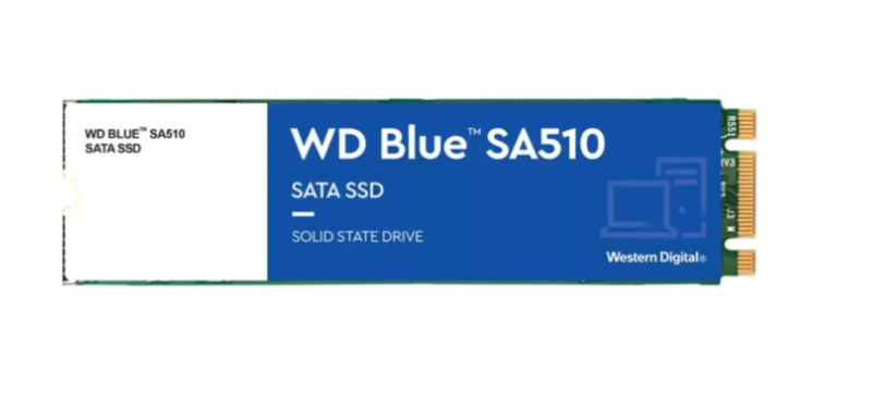 WD 1TB M.2 SATA SSD Blue SA510 (WDS100T3B0B)