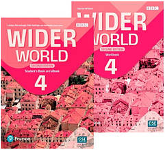 Комплект Wider World (2nd Edition) 4 Student's Book + Workbook (Підручник + зошит) Pearson