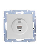 Розетка комп'ютерна LEZARD VESNA біла (10 шт./120 шт.) (без рамки), фото 4