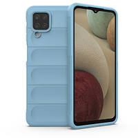Чехол Magic Shield для Samsung Galaxy A12 / M12 Light Blue