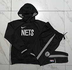Спортивний костюм Бруклін Нетс 2023-2024 НБА чорний баскетбольний Brooklyn Nets NBA