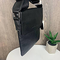 Мужская кожаная сумка планшетка в стиле Tommy Hilfiger натуральная кожа Отличное качество