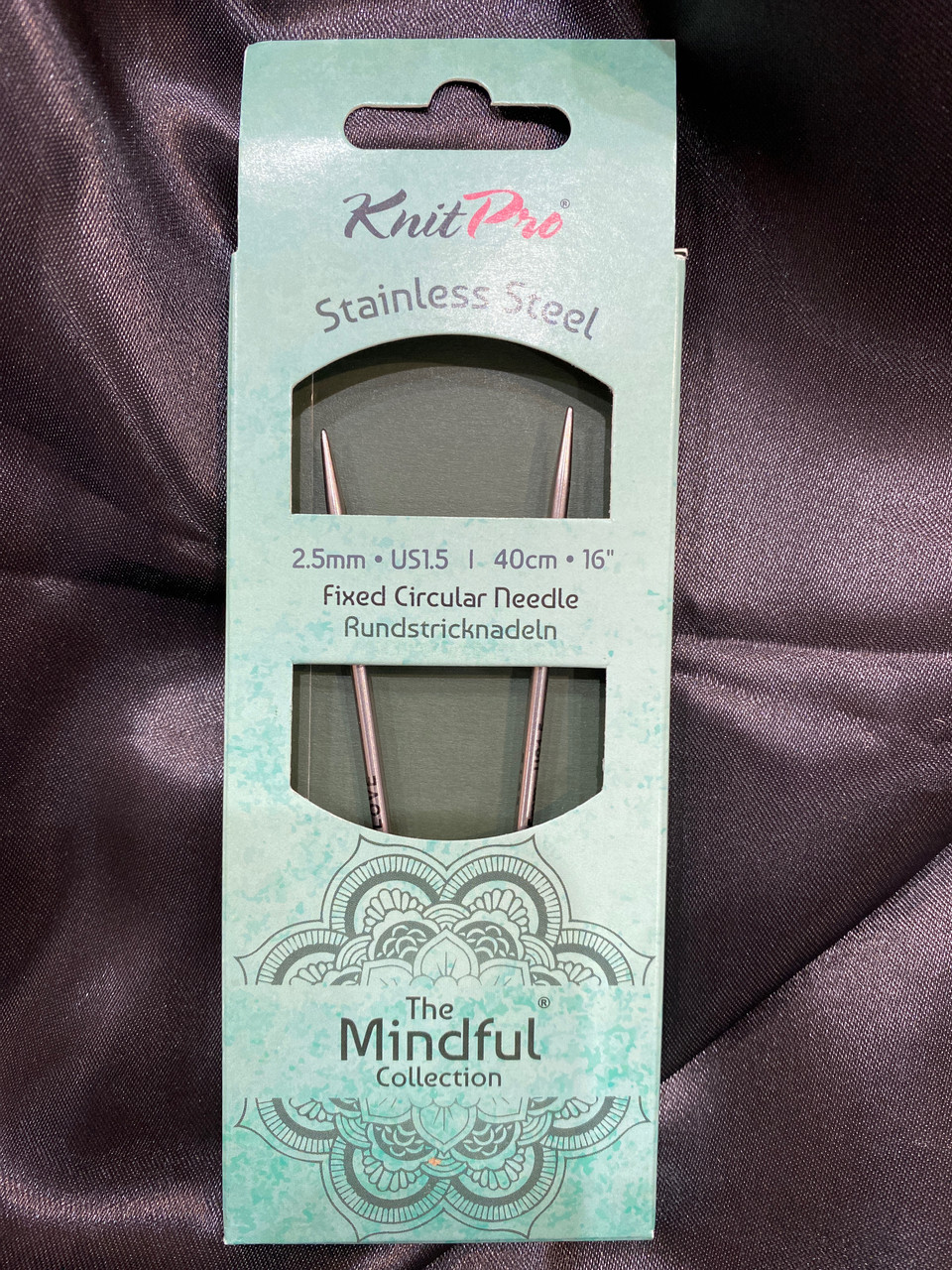 36053 Спиці кругові Mindful 40 см, 2.5 мм