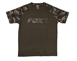 Футболка Fox Khaki / Camo Raglan T-Shirt