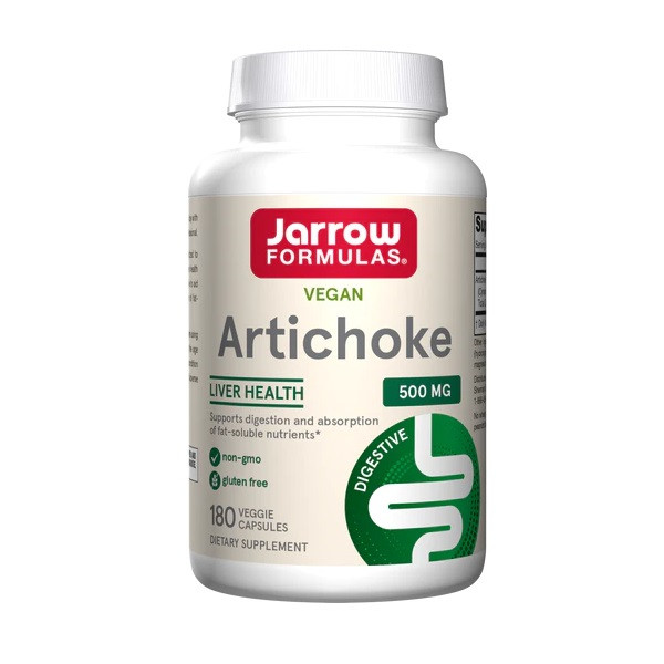 Натуральна добавка Jarrow Formulas Artichoke 500 mg, 180 вегакапсул EXP