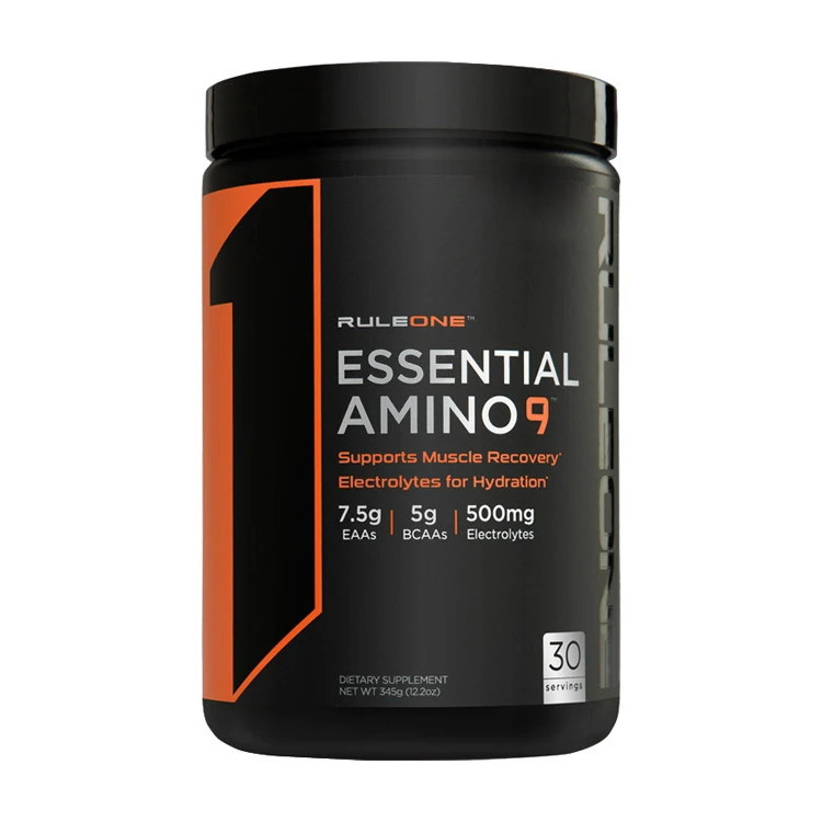 Амінокислота Rule 1 Essential Amino 9, 345 грам Манго-персик  EXP