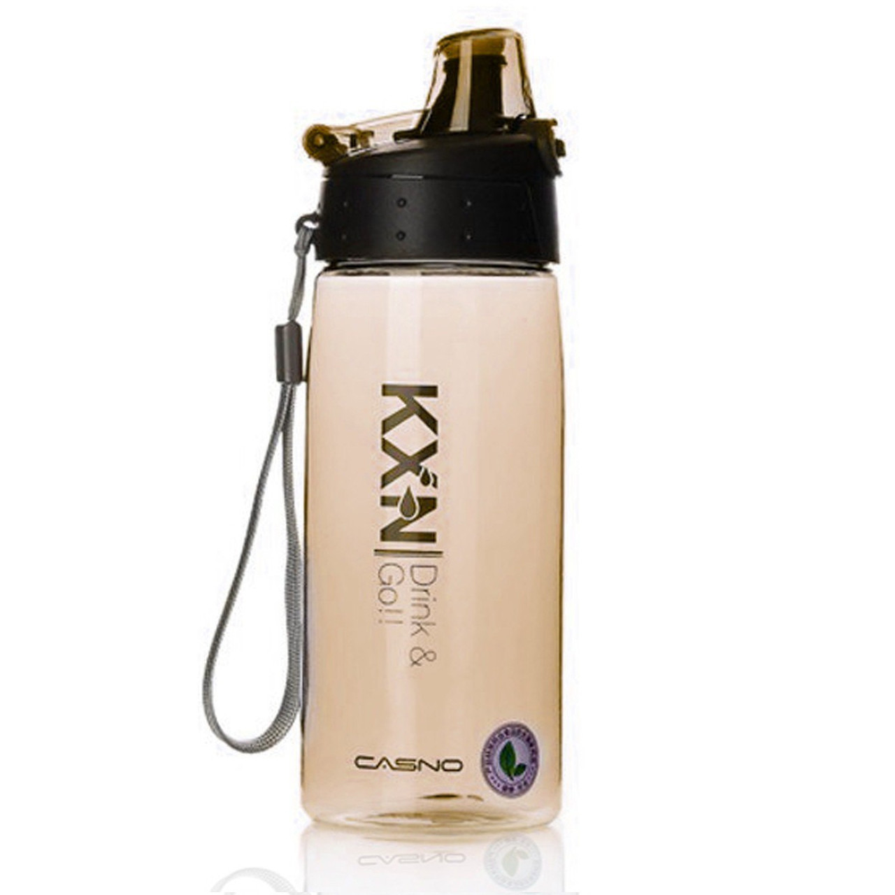 Пляшка для води CASNO 580 мл KXN-Коричнева 1179 EXP - фото 2 - id-p1929261657