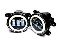 Противотуманные LED фары + ДХО Dodge Magnum 2005-2008 5000k 5000Lm 60w