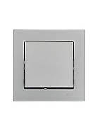 Вимикач LEZARD VESNA сірий (10 шт./120 шт.) (без рамки), фото 4