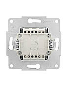 Вимикач подвійний LEZARD VESNA сірий (10 шт./120 шт.), фото 2